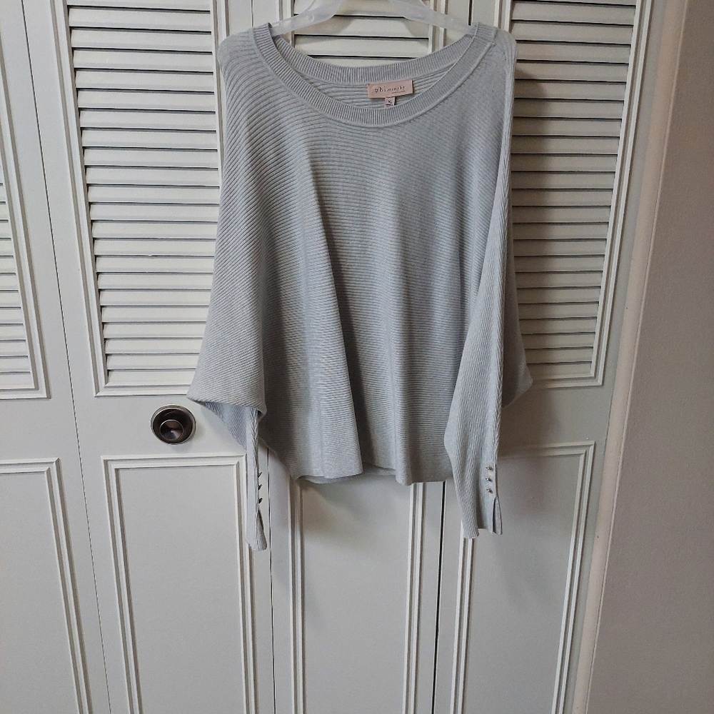Philosophy Sweater- Long Sleeve - Gray